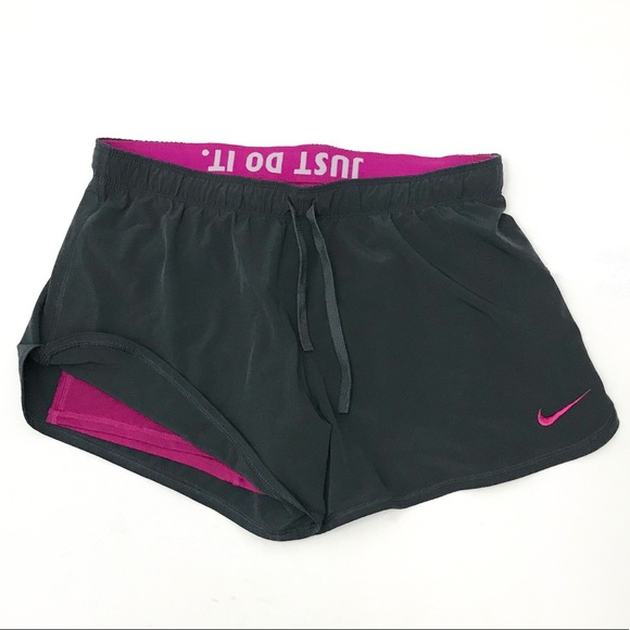 nike dri fit running shorts with built in briefs